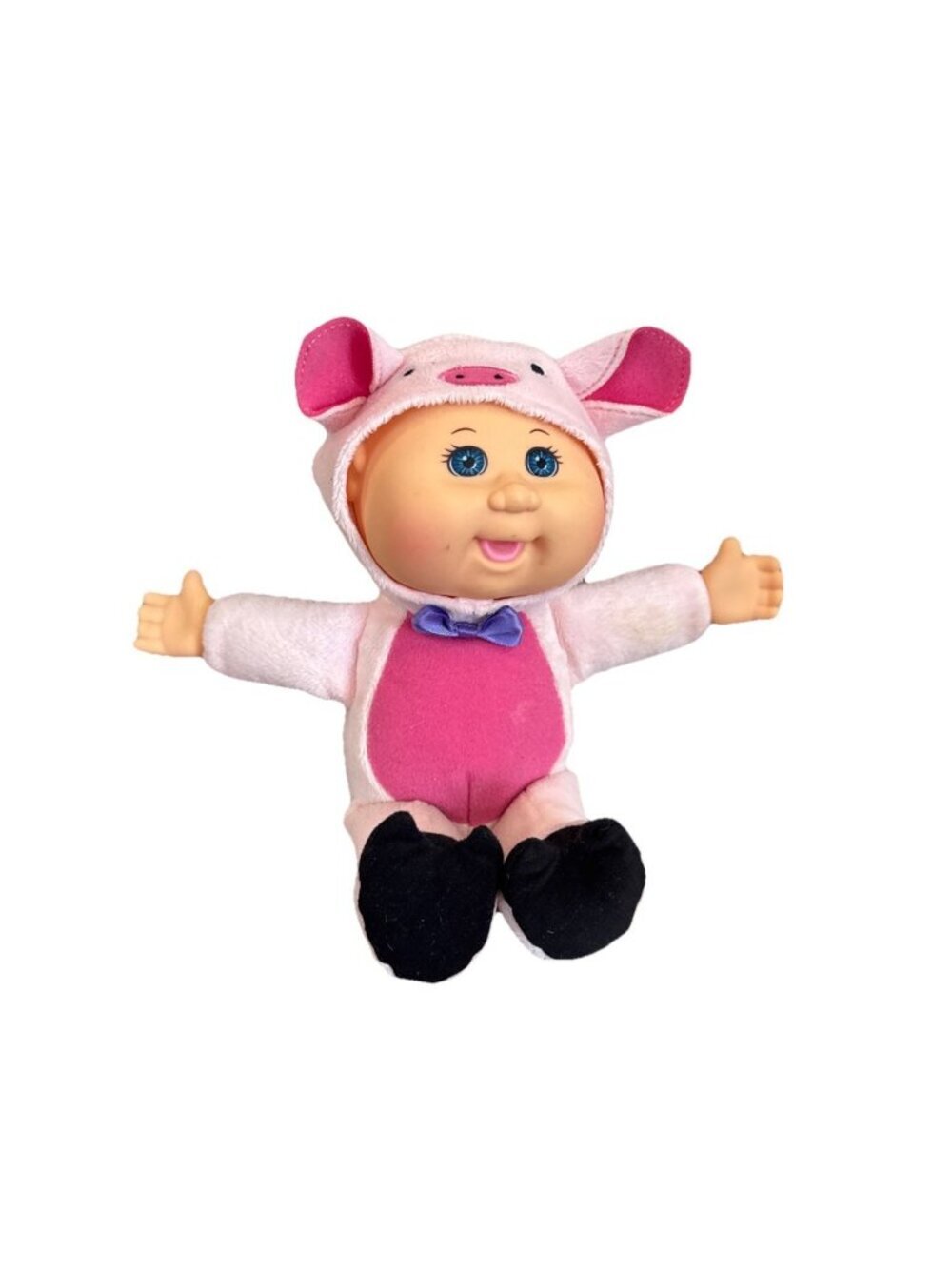 Cabbage Patch Kids Cuties Pink Pig CPK Thumb Sucker 10" Doll Baby Toy 2015